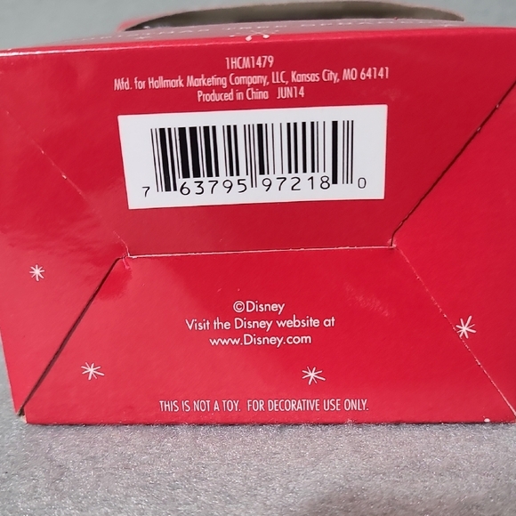 DISNEY Frozen Elsa Hallmark Ornament in Sparkling Blue - New in Box - Picture 10 of 10